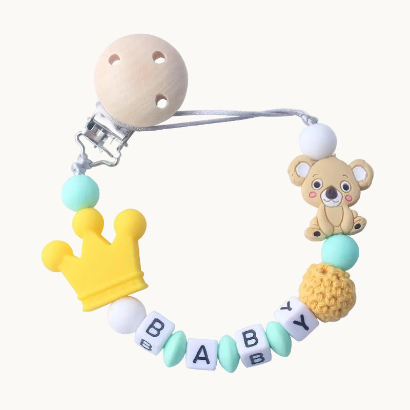 Attache tétine personnalisé