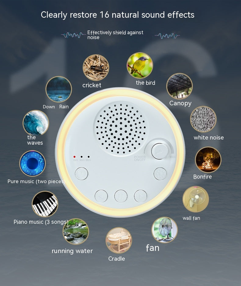 Veilleuse à bruits blanc